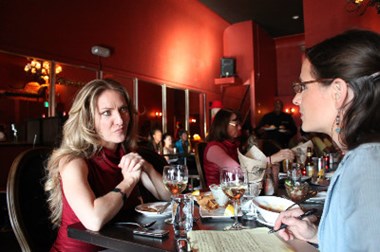 Teresa Goines (left) opened the cafe (named after her mother) in 2005. Teresa Goines (left) opened the cafe (named after her mother) in 2005.