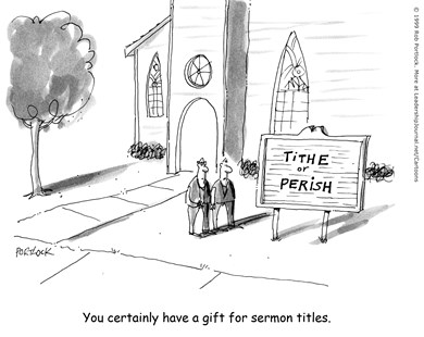 Sermon Title: Tithe or Perish