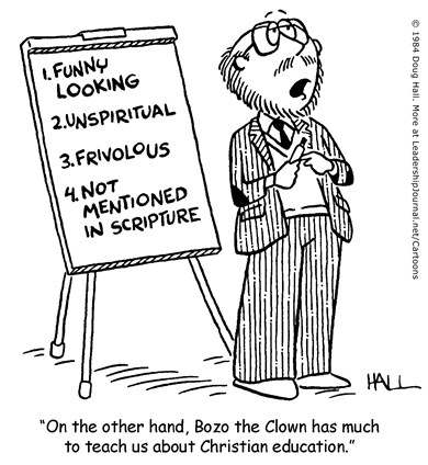 Bozo the Clown and Christian Education Bozo the Clown and Christian Education