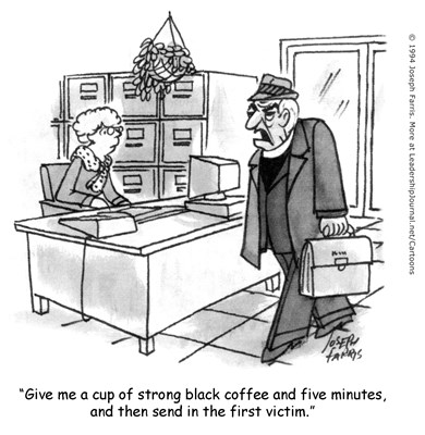 A Bad Day at the Pastor's Office A Bad Day at the Pastor's Office