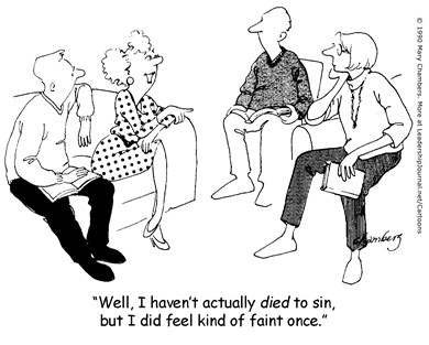 I Haven't Actually Died to Sin I Haven't Actually Died to Sin