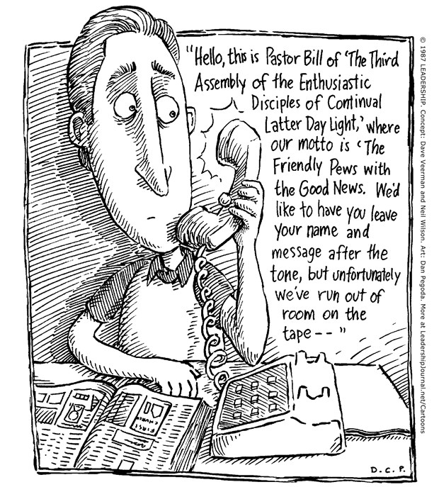 Run-on Church Phone Message Run-on Church Phone Message