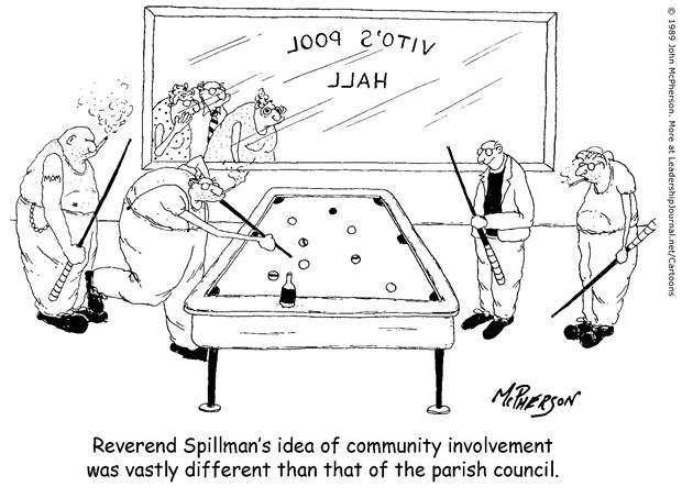 Pastor in a Pool Hall