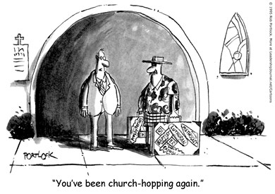 Signs of a Church-hopper