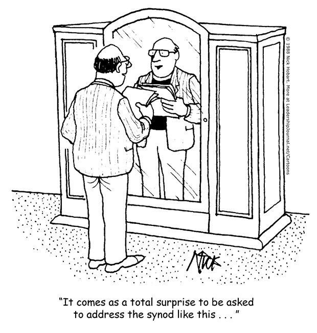 Pastor Preparing for Honors