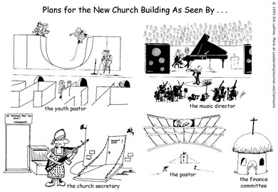 Different Blueprints for Church
