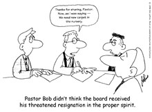 Board Indifferent to Pastor