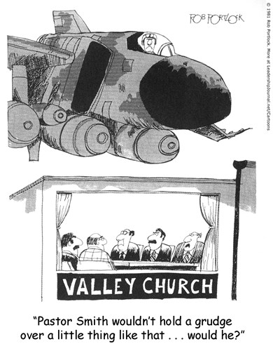 Pastor with a Big Grudge Pastor with a Big Grudge