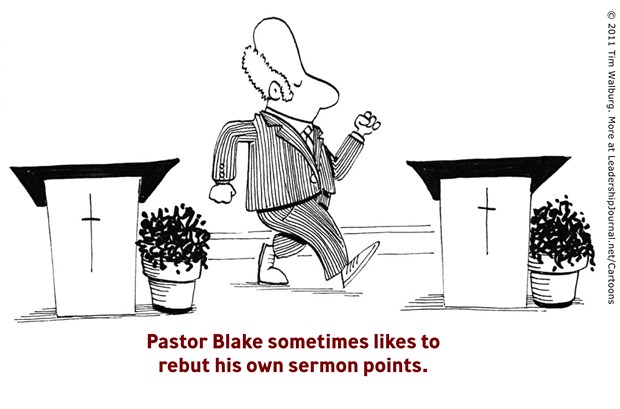 Pastor Blake Rebuts His Sermon