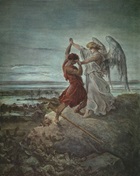 Jacob Wrestling with Angel