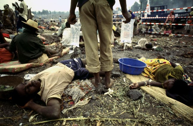 Rwandan Refugee Camp