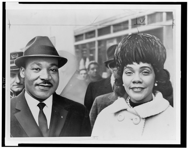 Martin Luther King, Jr. and Coretta Scott King