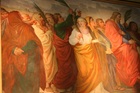 The Entry of Christ into Jerusalem Fresco