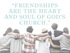 Friendships in the Church