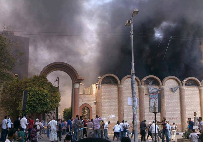 After Military Kills 500 Protesters, Islamists Take Out Anger on Egyptian Christians After Military Kills 500 Protesters, Islamists Take Out Anger on Egyptian Christians
