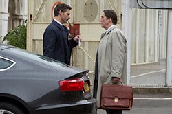 Eric Bana and Ciarán Hinds in CLOSED CIRCUIT