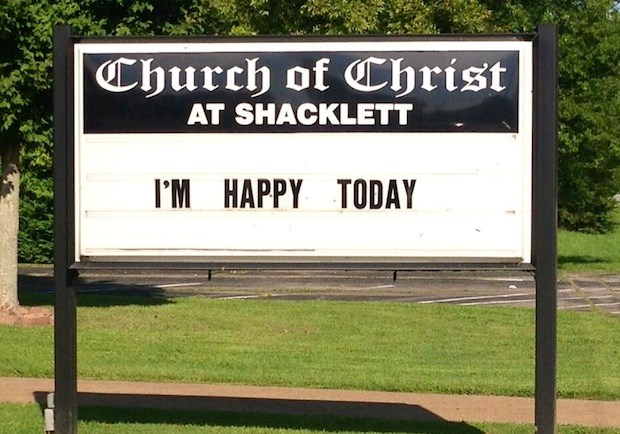 Church Signs of the Week - September 13, 2013 Church Signs of the Week - September 13, 2013