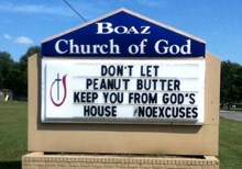 Church Signs of the Week — September 27, 2013