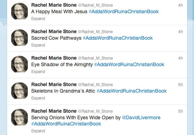 Why We Love 'Add a Word, Ruin a Christian Book'