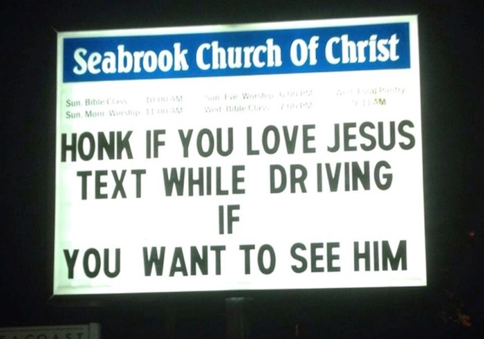 Church Signs of the Week—October 25, 2013 Church Signs of the Week—October 25, 2013