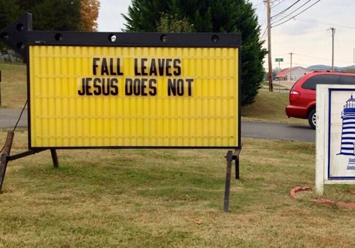 Church Signs of the Week — November 1, 2013 Church Signs of the Week — November 1, 2013