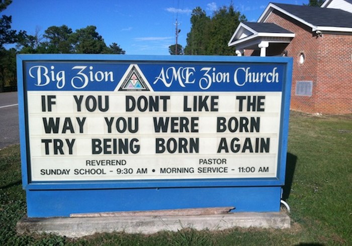 Church Signs of the Week—November 22, 2013 Church Signs of the Week—November 22, 2013