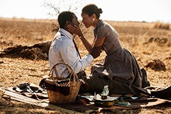 Idris Elba and Naomie Harris in 'Mandela: Long Walk To Freedom'