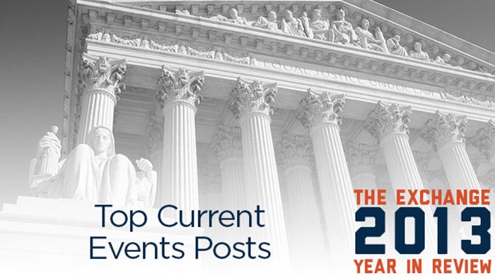 Top Current Events Posts of 2013 Top Current Events Posts of 2013