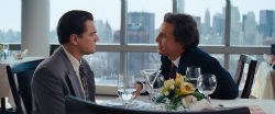 Leonardo DiCaprio and Matthew McConaughey in 'The Wolf of Wall Street'