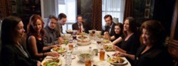 Juianne Nicholson, Juliette Lewis, Dermot Mulroney, Benedict Cumberbatch, Chris Cooper, Ewan McGregor, Abigail Breslin, Julia Roberts, and Margot Martindale in 'August: Osage County'