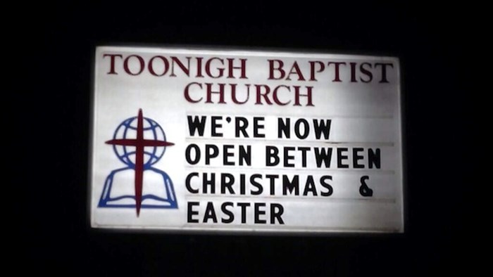 Church Signs of the Week: January 3, 2014 Church Signs of the Week: January 3, 2014