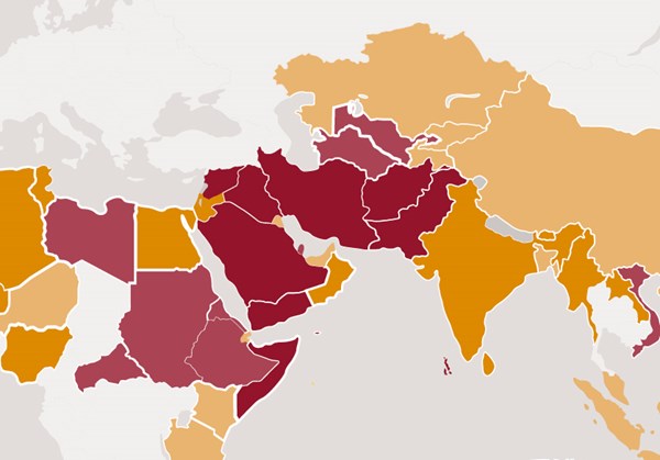 Aiming for ‘Effective Anger’: The Top 50 Countries Where It’s Hardest to Be a Christian