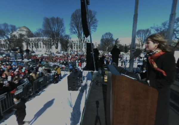 Despite Frigid Weather, March for Life Marches On with New Adoption Focus