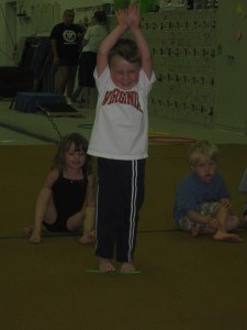 William's final day of gymnastics in New Jersey
