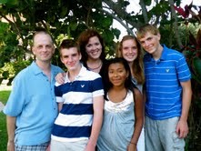 The Grant Family: Theo 16, Ian 14, Isabel 12, and Mia 10