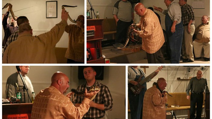 Snake Salvation Pastor Dies from Rattlesnake Bite during Worship Service Snake Salvation Pastor Dies from Rattlesnake Bite during Worship Service