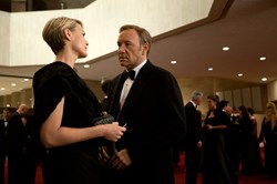 Robin Wright and Kevin Spacey in 'House of Cards'