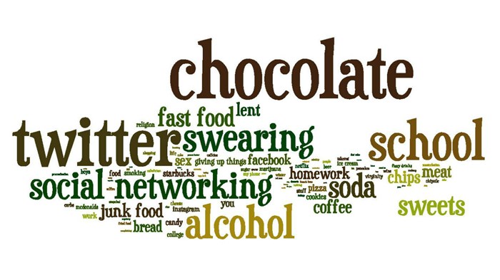 What To Give Up for Lent 2014? Twitter Reveals Top 100 Choices What To Give Up for Lent 2014? Twitter Reveals Top 100 Choices