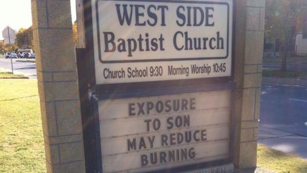 Church Signs of the Week: March 28, 2014 Church Signs of the Week: March 28, 2014