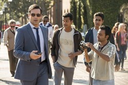 Jon Hamm, Madhur Mittal, Pitobash and Suraj Sharma in 'Million Dollar Arm'