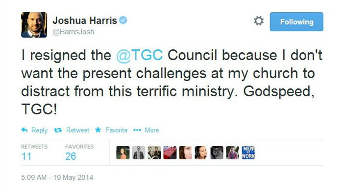 C. J. Mahaney, Joshua Harris Resign from Gospel Coalition after SGM Abuse Conviction C. J. Mahaney, Joshua Harris Resign from Gospel Coalition after SGM Abuse Conviction