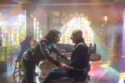 James McAvoy and Patrick Stewart in 'X-Men: Days of Future Past'