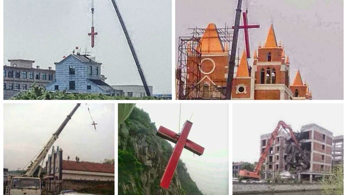 China Lifts High the Cross (Right Off Dozens of Churches)