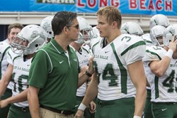 Jim Caviezel and Alexander Ludwig in 'When the Game Stands Tall'