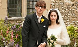 Eddie Redmayne and Felicity Jones in 'The Theory of Everything'