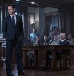 Robert Downey Jr., Billy Bob Thornton, and Jeremy Strong in 'The Judge'