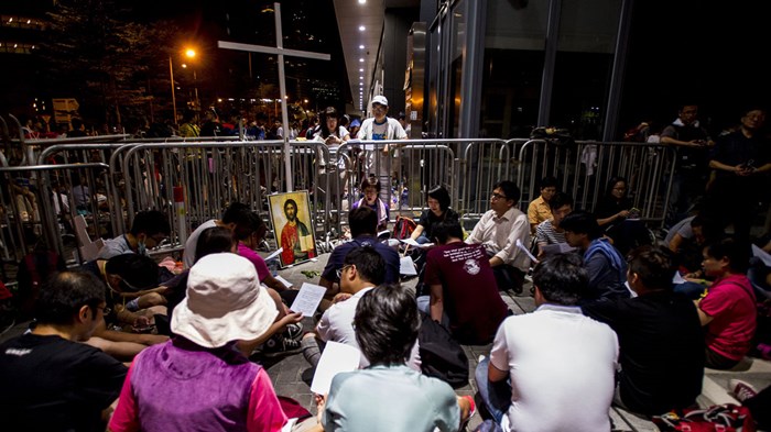 Hong Kong Christians Lead Protests for Democracy Hong Kong Christians Lead Protests for Democracy