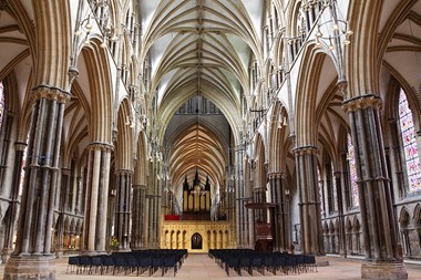 Lincoln Cathedral in England Lincoln Cathedral in England