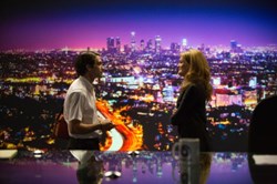 Jake Gyllenhaal and Nina Russo in 'Nightcrawler'