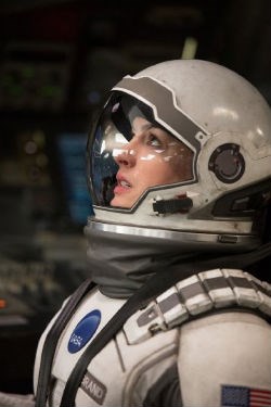 Anne Hathaway in 'Interstellar'